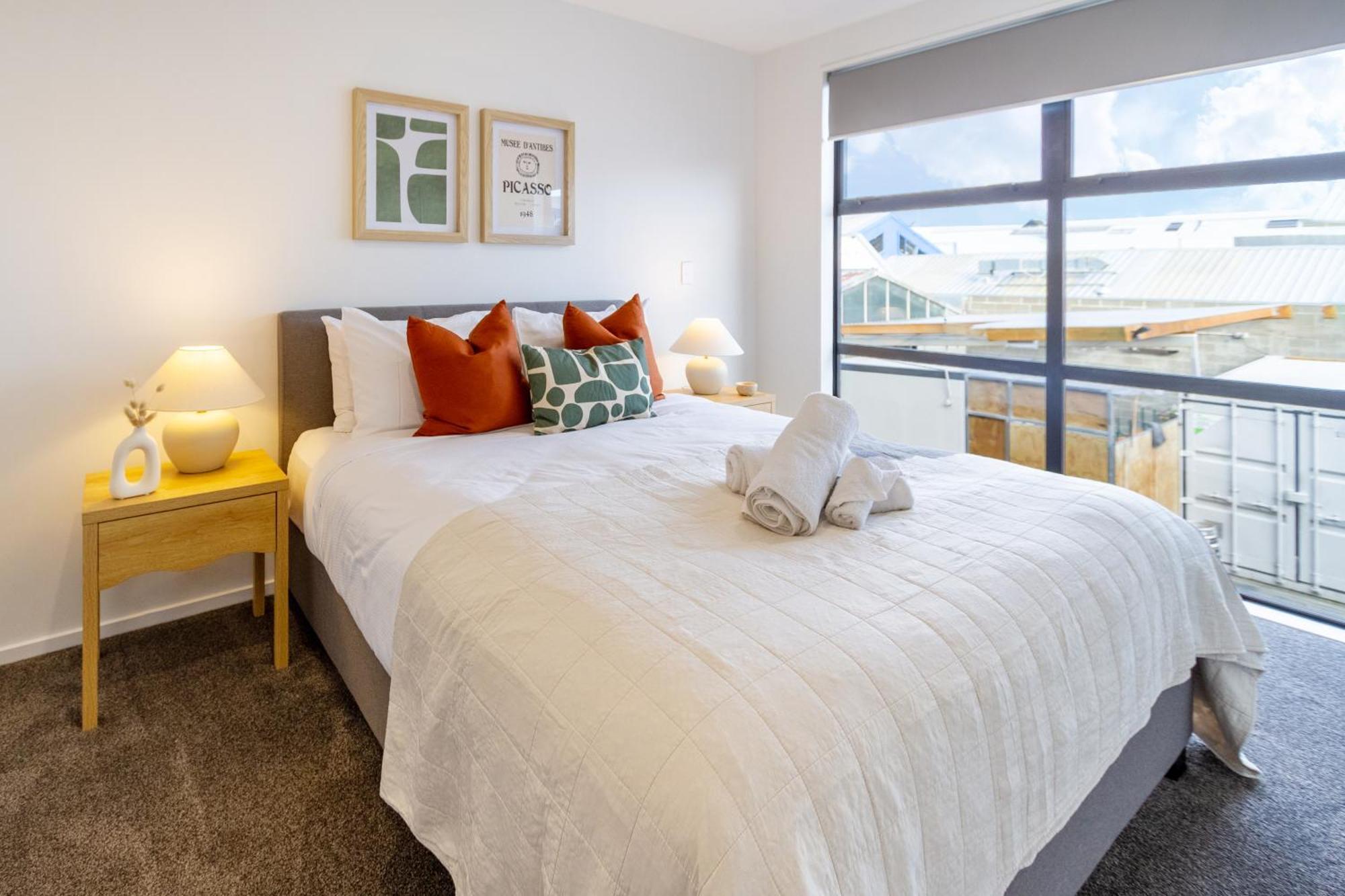 2 Bed, 2 Bath W Sofa Bed - Great Cafes Nearby Apartamento Christchurch Exterior foto
