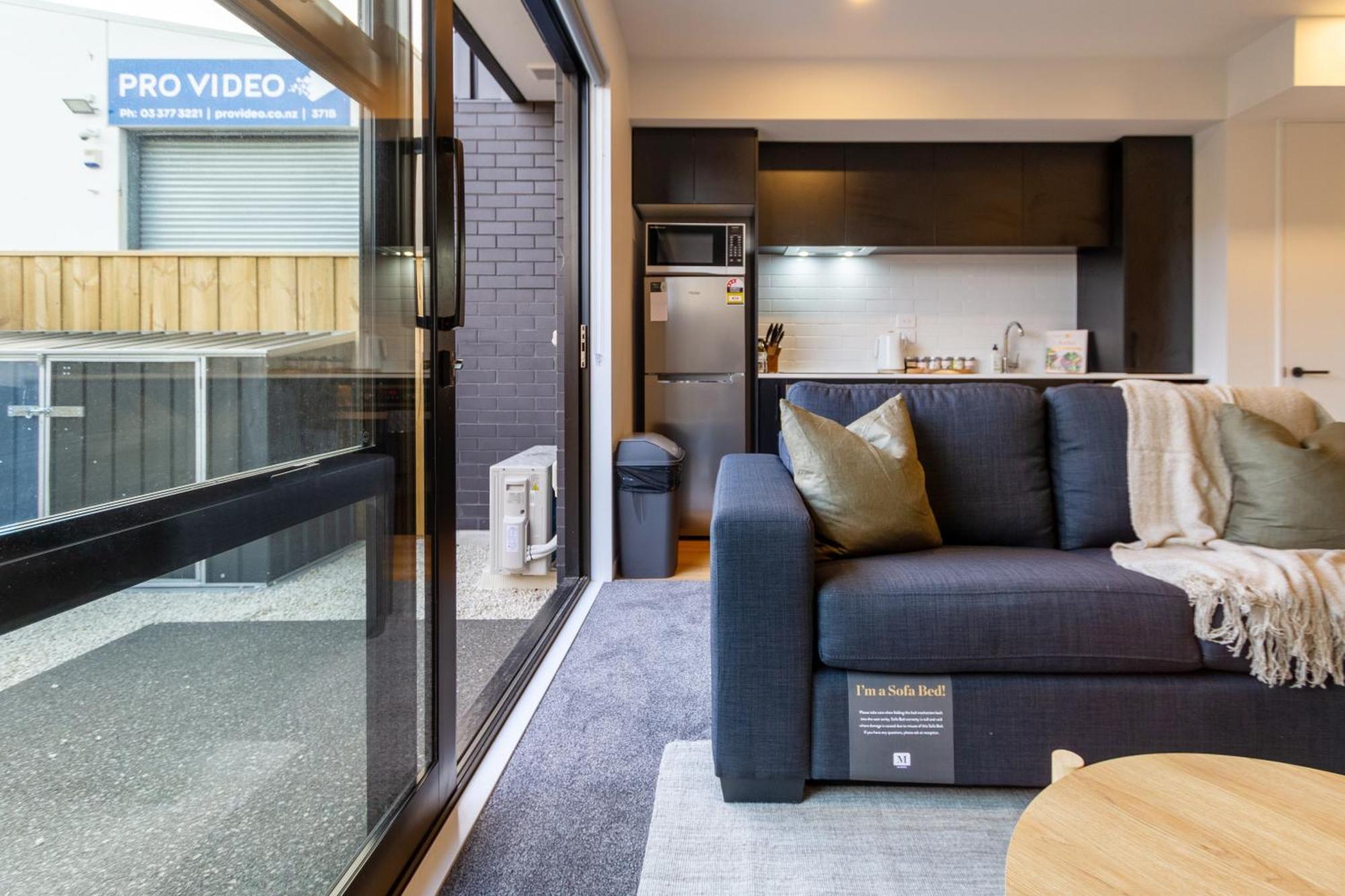 2 Bed, 2 Bath W Sofa Bed - Great Cafes Nearby Apartamento Christchurch Exterior foto